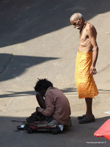 Mendiant - Pushkar  - Inde